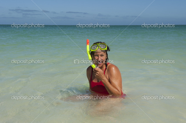 pics of sexy mature woman photo sexy holiday depositphotos stock swim snorkel