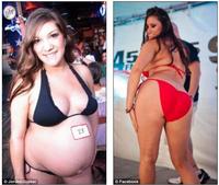 moms bikini pics proud pregnant bikini clad mothers show their bumps expectant moms pregnancy pageant